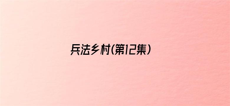 兵法乡村(第12集)